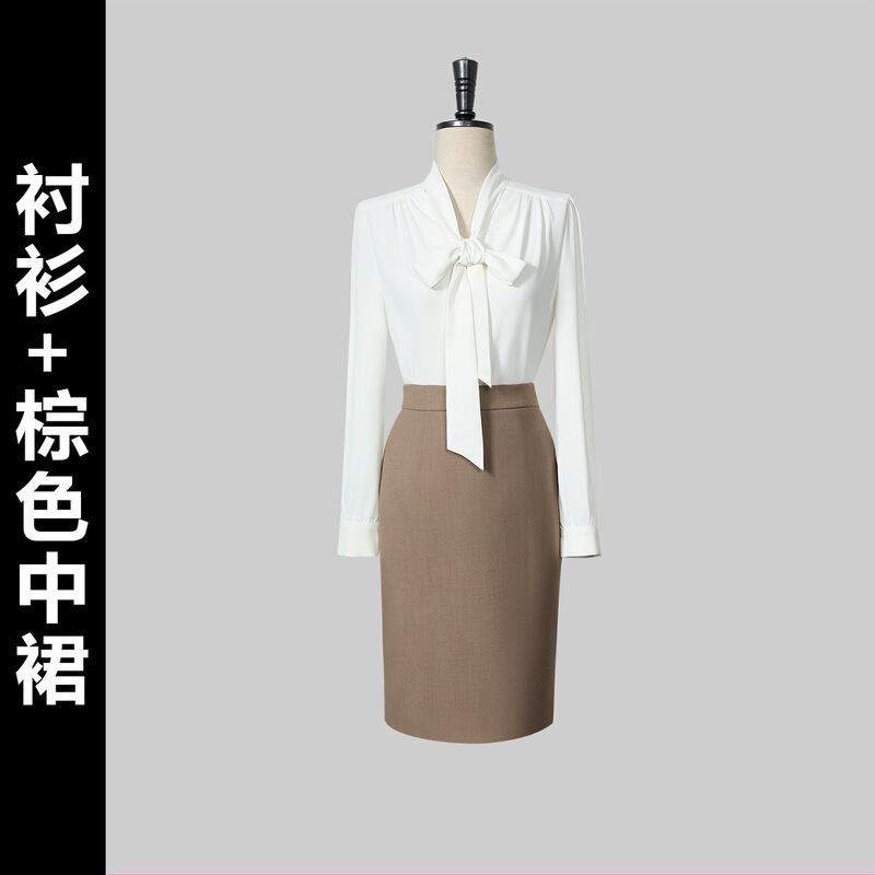 秋季职业装女套装西装气质时尚客服前台工装置业顾问售楼部工作服|undefined