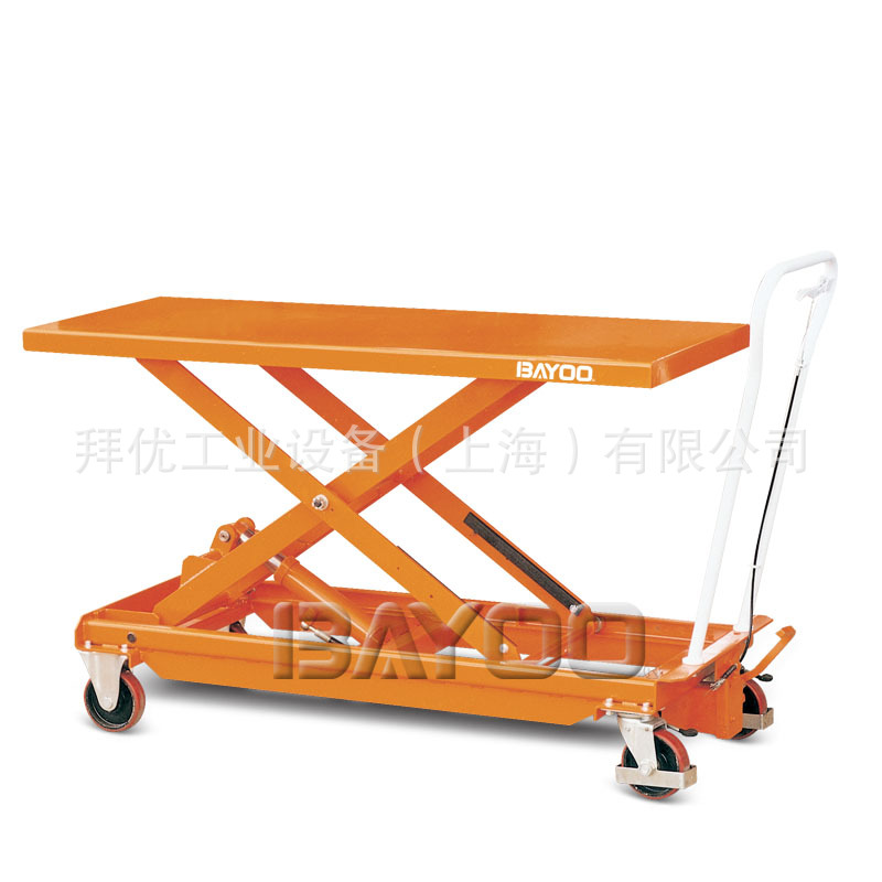 脚踏式升降平台车,剪叉式升降平台车,手推式升降平台车