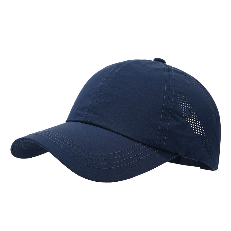 Sombrero de béisbol impermeable simple coreano de alta calidad simple japonés de color sólido sombrero de lengua de pato mujer cara pequeña