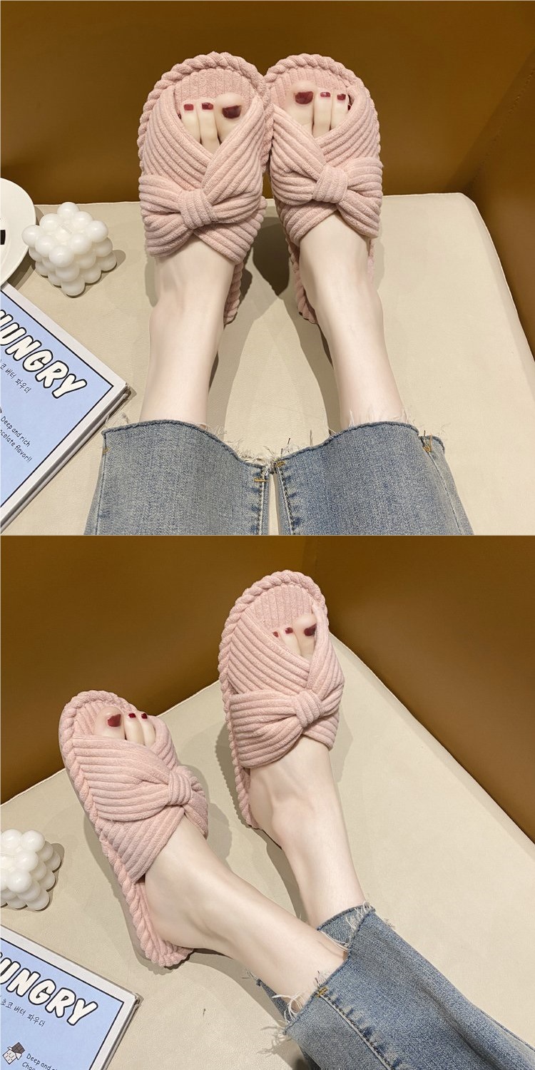 Pantofole termiche lavabili in lavatrice da donna, in pile, regolabili, a punta aperta, estive, autunnali, per interni ed esterni_voghion.com