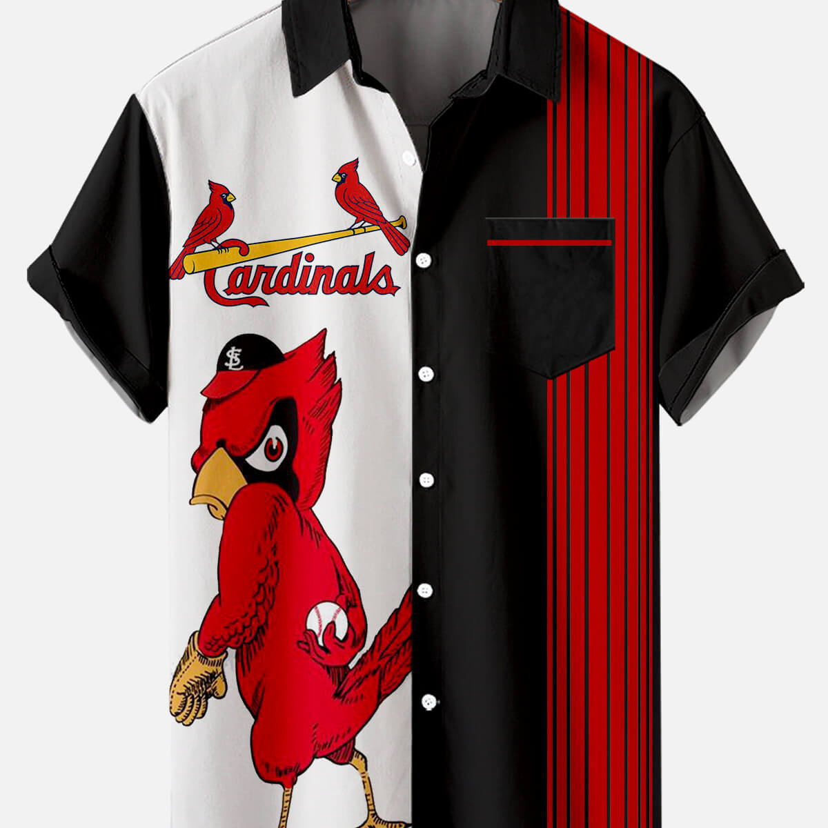 Camisa transfronteriza de talla extra grande para hombre nueva impresión 3D tendencia casual con bolsillo de solapa de manga corta