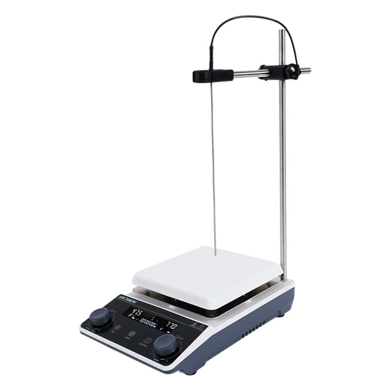 Li Chen лабораторная пластиковая оболочка магнитная мешалка небольшой цифровой дисплей термостатическая нагревательная мешалка мини вертикальный смеситель