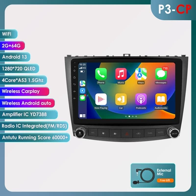 Cross-border Android navigation is DVD Navigation - wifi-version-quad-core-2-64g-with-carplay-10inch-suitable-for-06-12-lexus-is250
