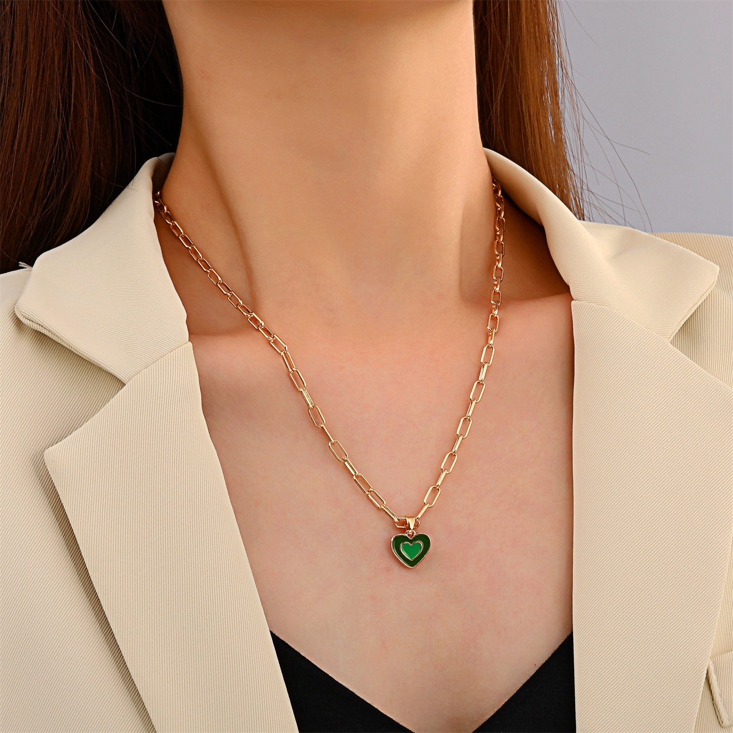 Pendant Necklace Classification Heart Alloy Wholesale