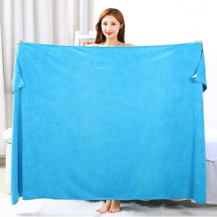 Beauty salon bath towel special bed big towel hotel bath fiber absorbent super large lint massage foot hotel
