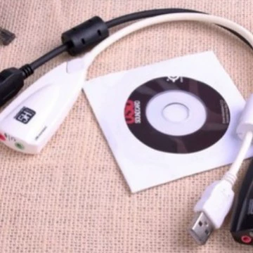 Только для внешней торговли экспорт 5HV2 наушники универсальные 7.1 USB звуковая карта новая версия