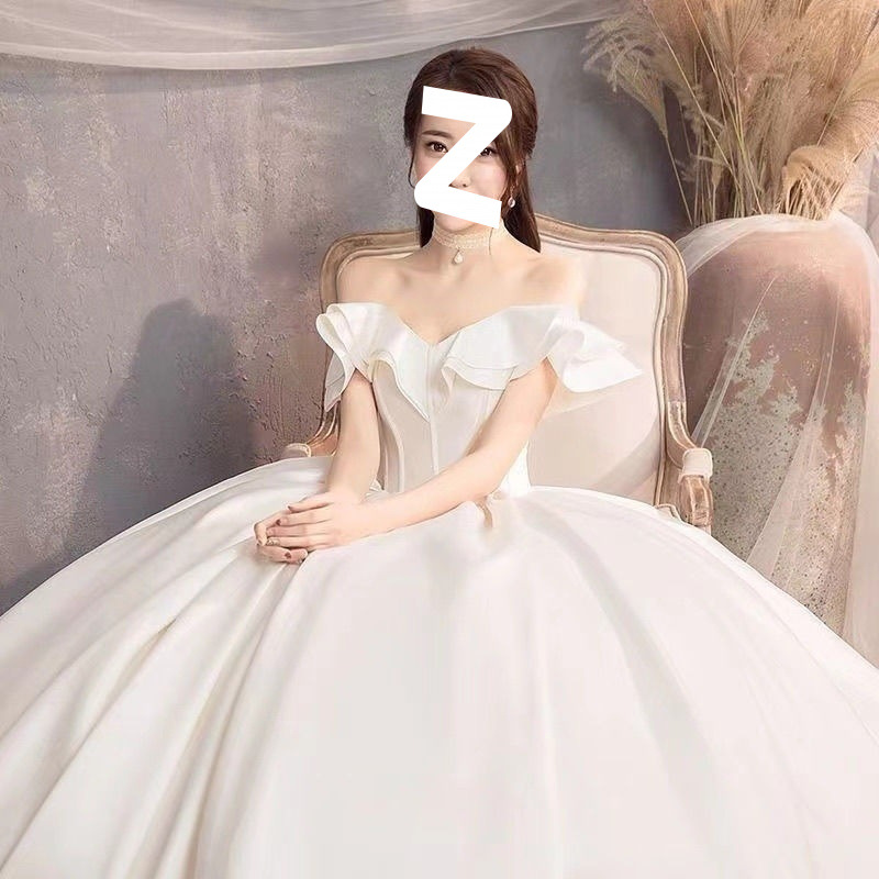 Abito da sposa in raso stile francese vestito da principessa_voghion.com