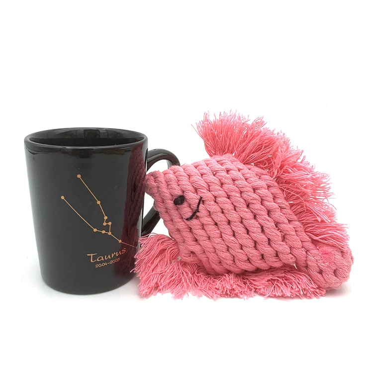 Плетённая игрушка, handmade, для животных, с маленькими мишками