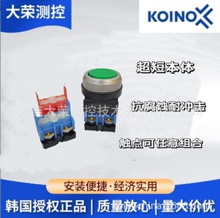 South Korea Jianxing KOINO Φ30 button switch KPB30M original import agent