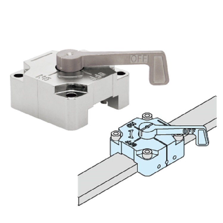 供应IMAO角钢滑动锁紧器(手柄型) QCSQ1212-L   QCSQ1616-L