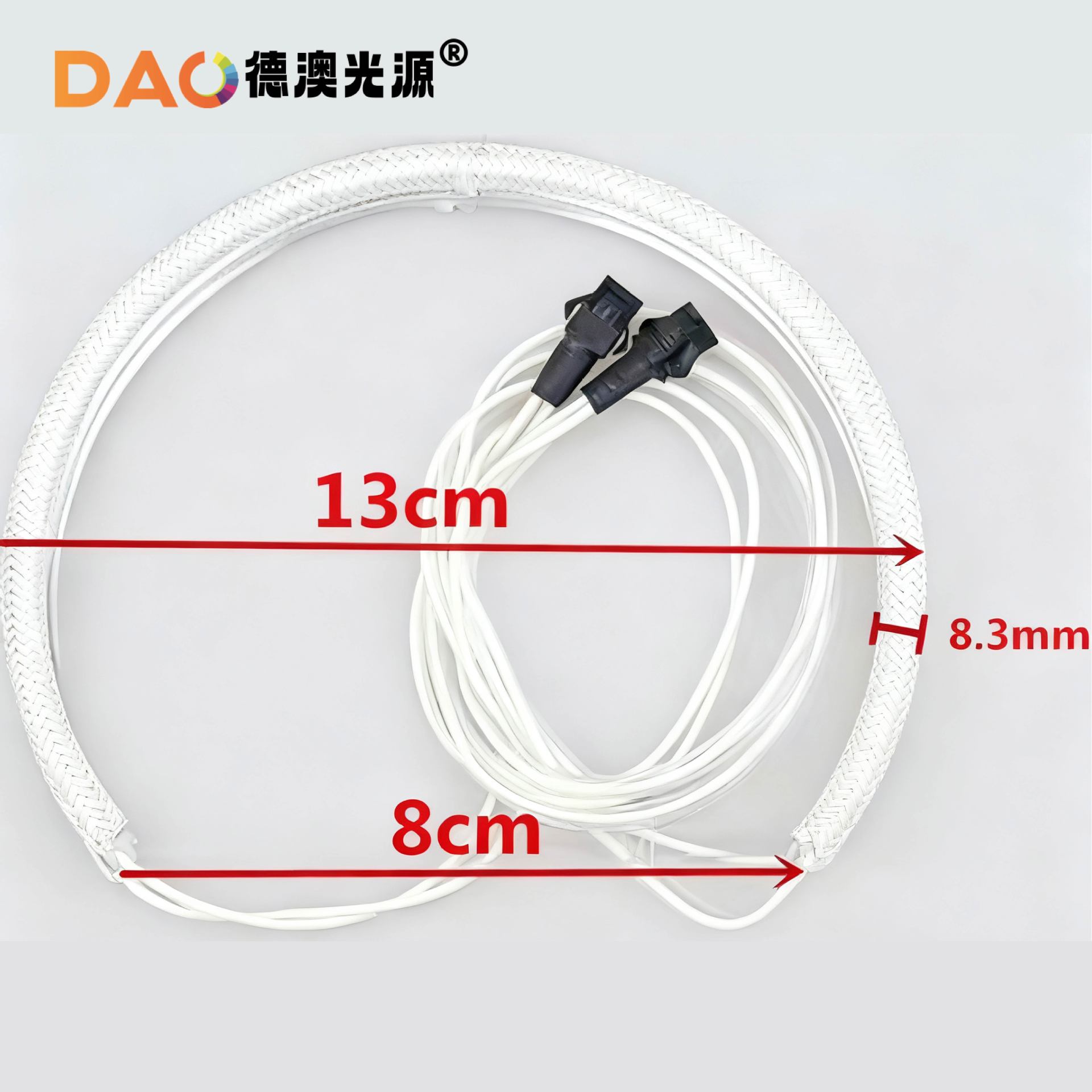 CCFL Ángel ojo E46 E39 E38 tubo de cátodo frío Ángel ojo coche luz LED faro Ángel ojo apertura