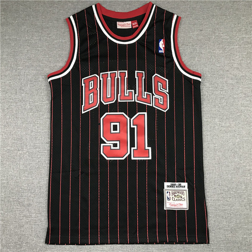 Cross-border basketball uniform 23#33# Pippen Rodman retro embroidered sports summer jersey training jersey