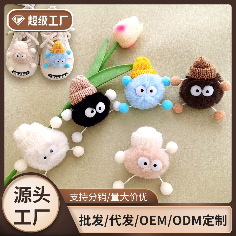 Декоративные аксессуары для обуви: плюшевые фигурки, цветы, пряжки для шнурков, черные угольные пряжки для обуви, для кукол и плюшевых медведей