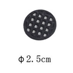 Flower pot bottom hole soil round plastic gasket ceramic gardening flower pot pad bottom insect-proof breathable mesh plastic wholesale
