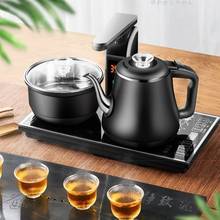 全自动上水烧水壶一体茶台泡茶专用抽水式功夫茶具桌面烧水壶一体