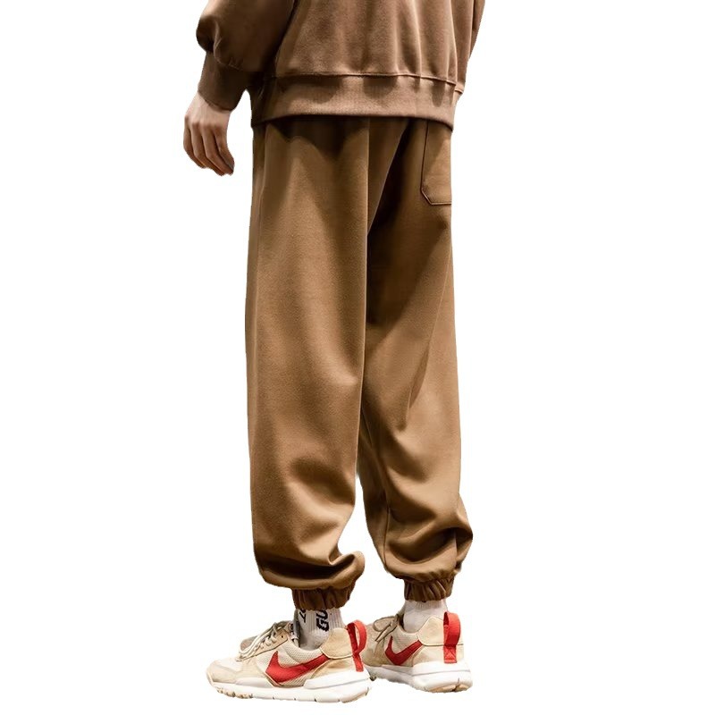 Pantalones casuales de todo fósforo pantalones casuales de pierna recta sueltos para hombre 2024 pantalones con corsé para hombre de moda