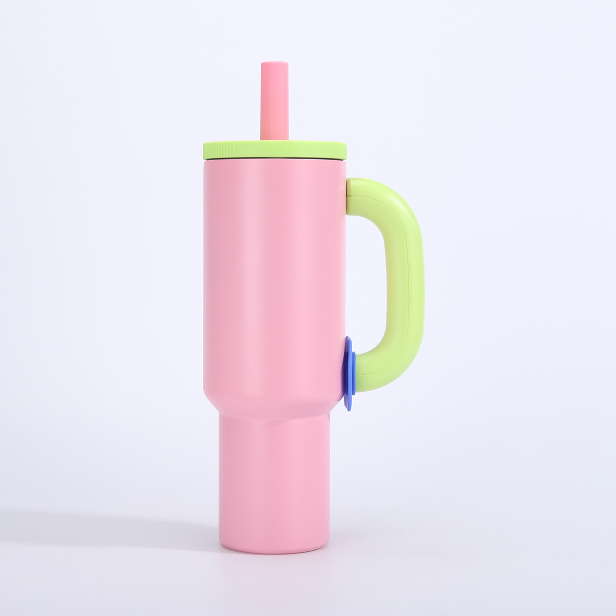 Nuevo 316 taza de acero inoxidable con colgantes de mango portátil taza de automóvil de alto valor facial de chicas lindas tazas de paja