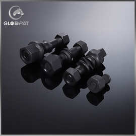 适用于日野后轮螺栓碳钢10.9级高强度螺丝适用日野车轮轮胎螺丝