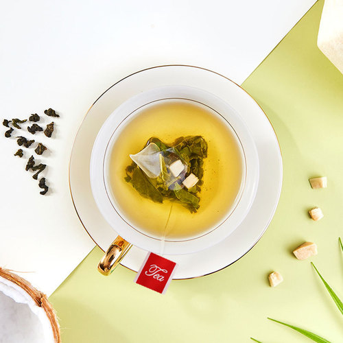 Iced and Hot Coconut Fragrant Oolong Tea 3g x 10 Pouches Fruit Tea Triangle Packaging Independent Packaging Summer Flower Tea