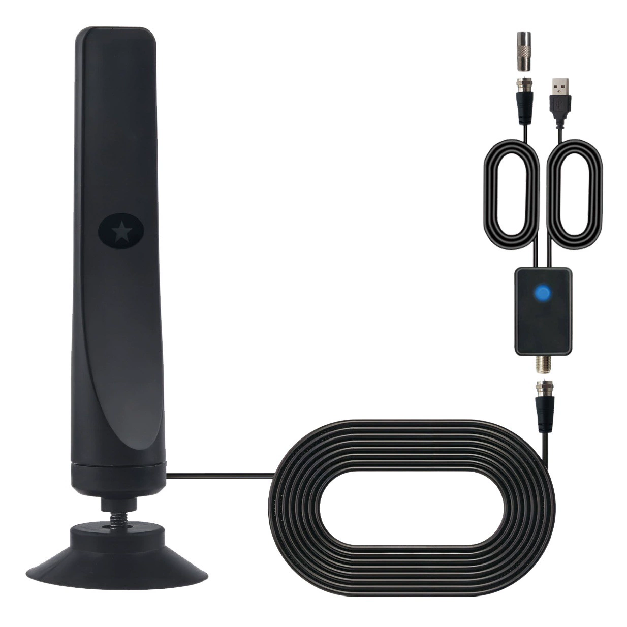 Новая напольная цифровая антенна для ТВ HDTV-T2 (2025 год), для использования внутри помещений, трансграничный товар, бестселлер Amazon