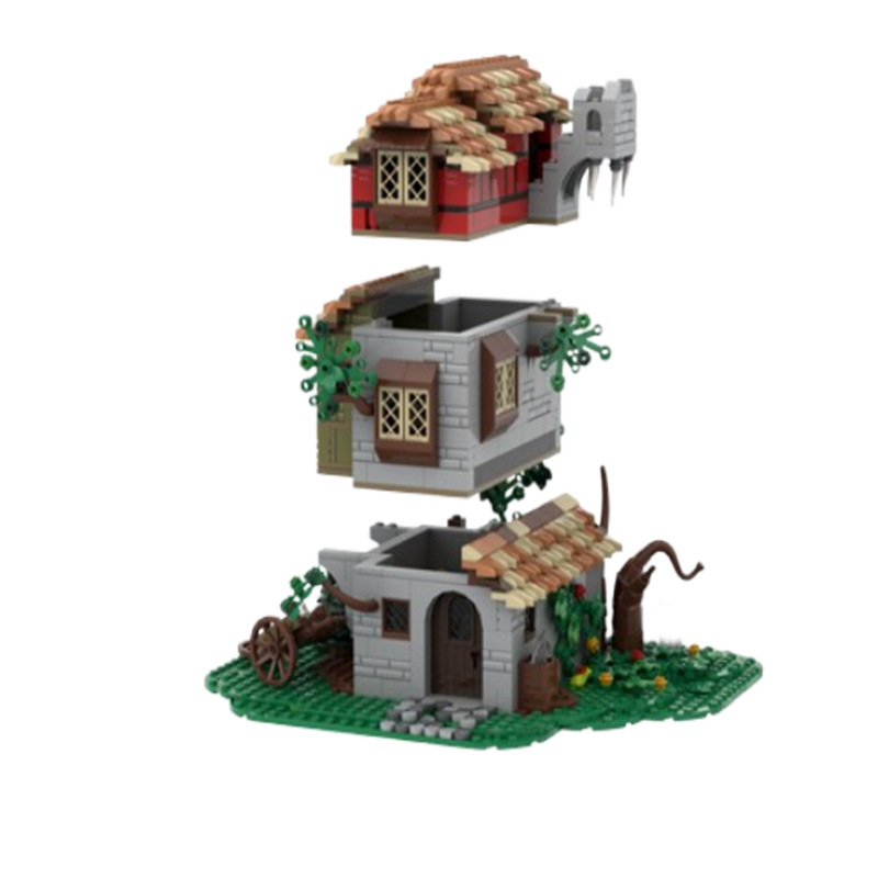 Castle Building Blocks Diy Educational Toy Model For Children_voghion.com