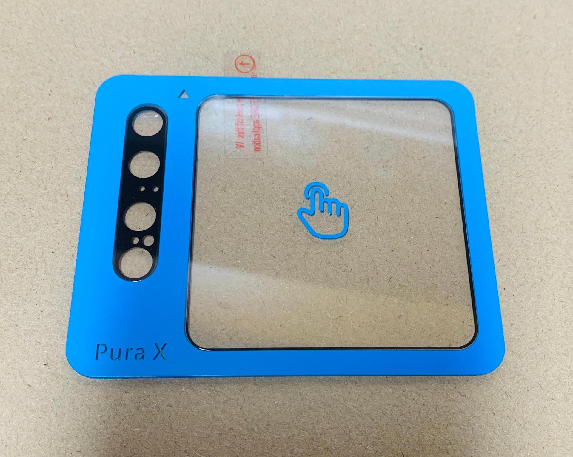 Positioning frame (small screen + lens film)