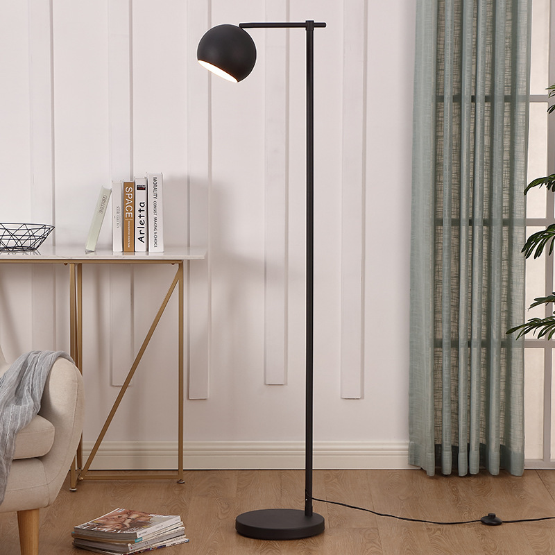 Floor lamp for living room and bedroom, copper-colored, minimalist, postmodern design, standing bedside lamp, Nordic style, adjustable brightness Floor lamp for living room and bedroom, copper-colored, minimalist, postmodern design, standing bedside lamp, Nordic style, adjustable brightness