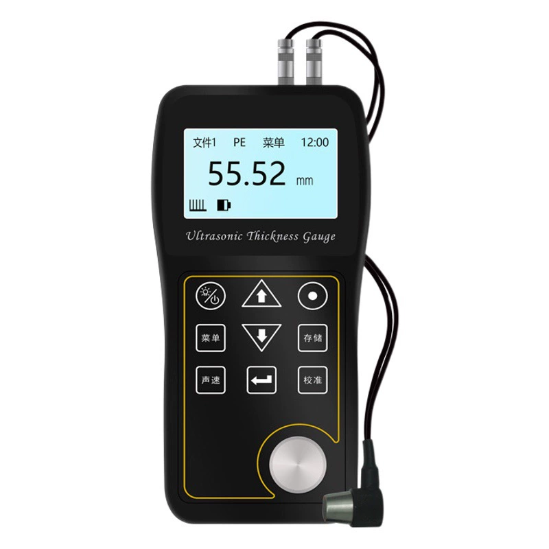 Ультразвуковой толщиномер для измерения толщины стенок стальных труб, металлических листов, высокоточный прибор для измерения толщины трубопроводов и котлов