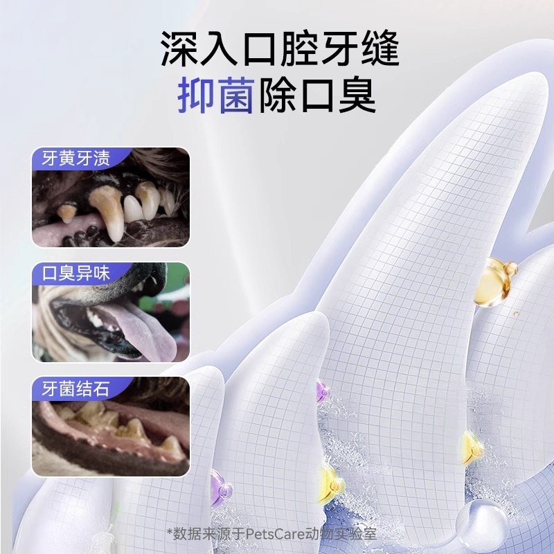 Pasta de dientes para mascotas, enzimas biológicas, eliminación de manchas de dientes para gatos y perros, piedra de sarro, pasta de dientes de limpieza bucal Teddy Bichon