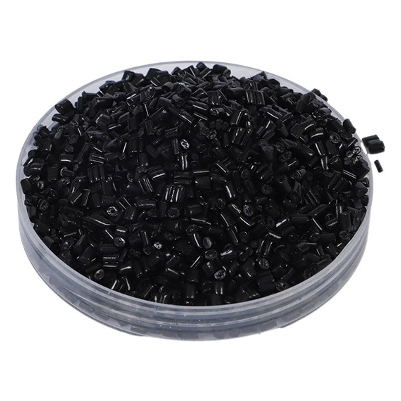 Производители напрямую поставляют LDPE черный высоковольтный регенерированный пластиковый гранулированный выдувной пленкой для литья под выдувной формовкой для пены маточной смеси PE