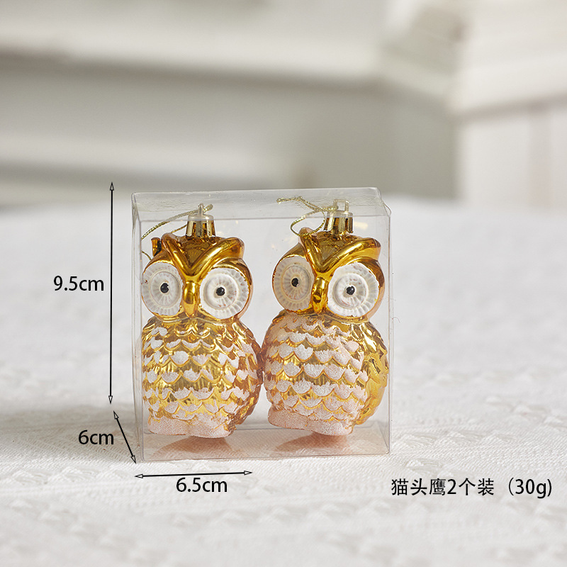 Traje de 2 búhos dorados tiranos locales