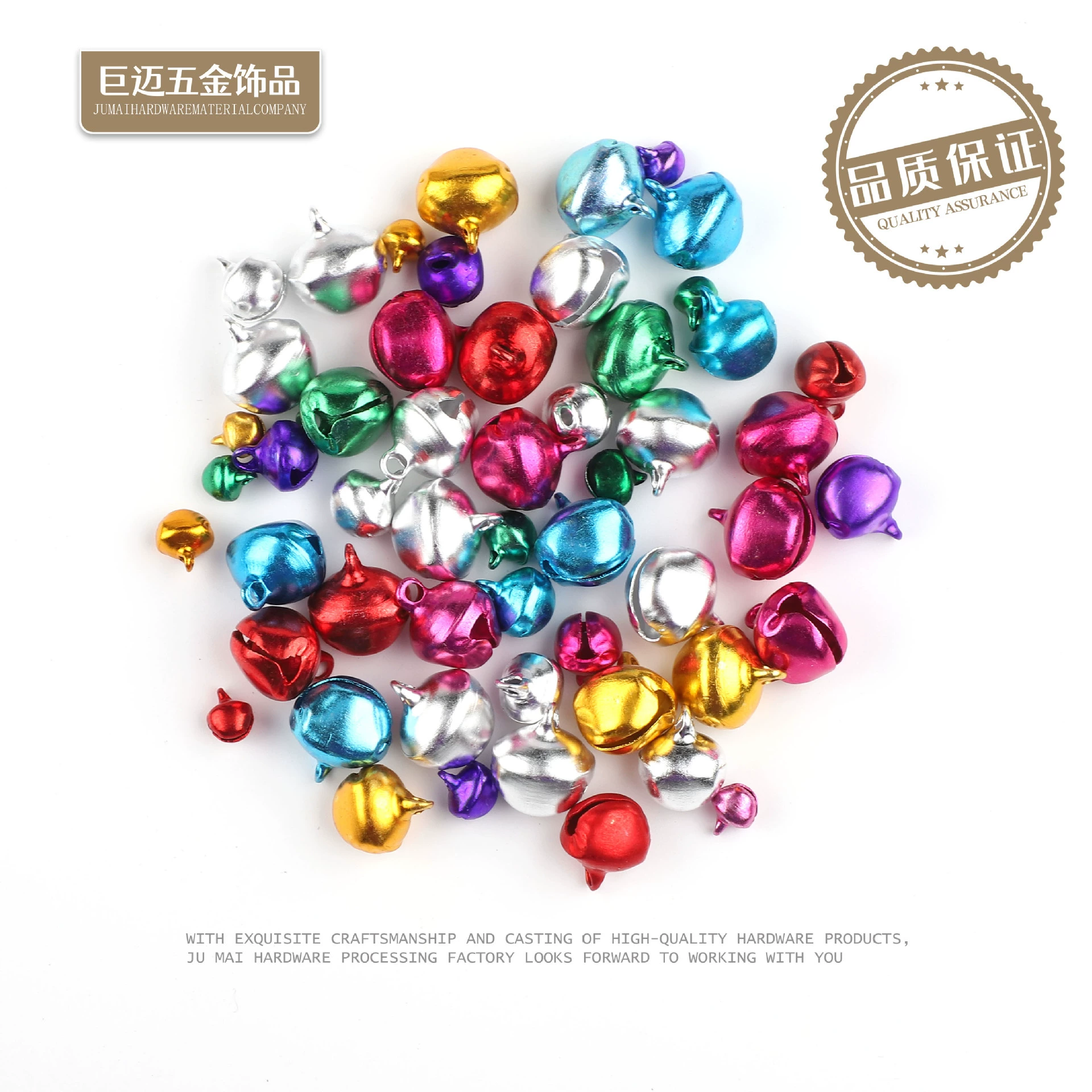 Алюминиевый цвет колокольчик слово плоский колокольчик алюминиевый колокольчик DIY аксессуары ручной работы танцевальный браслет колокольчик праздничное украшение оптом