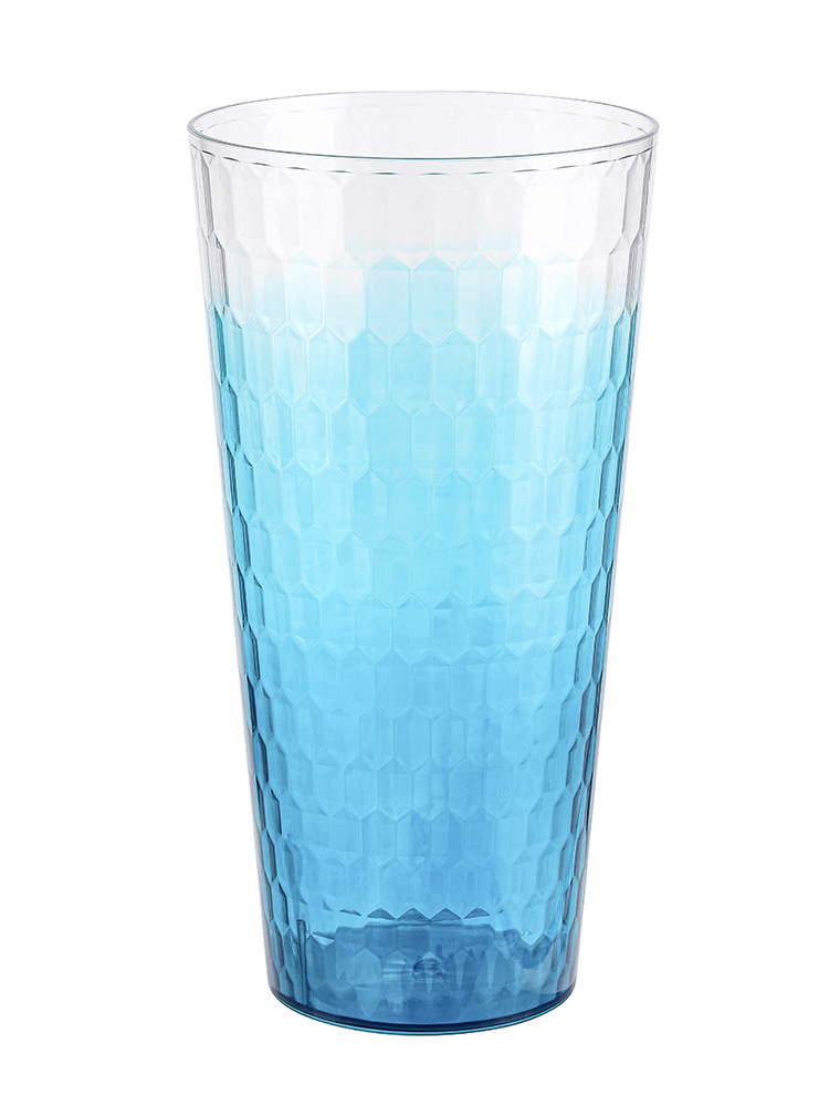 Vaso de color azul