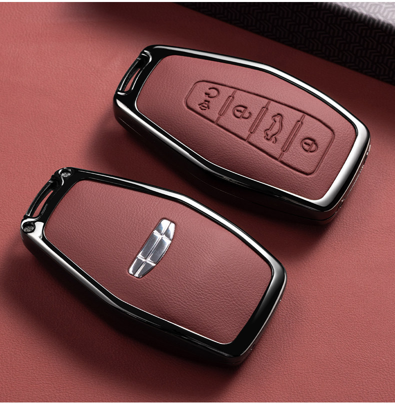 Suitable for 25 models of Geely Xingyue L car key cases, Boyue L, Xingrui, Binyue, Xingrui L, Haoyue L key cases with cover and buckle