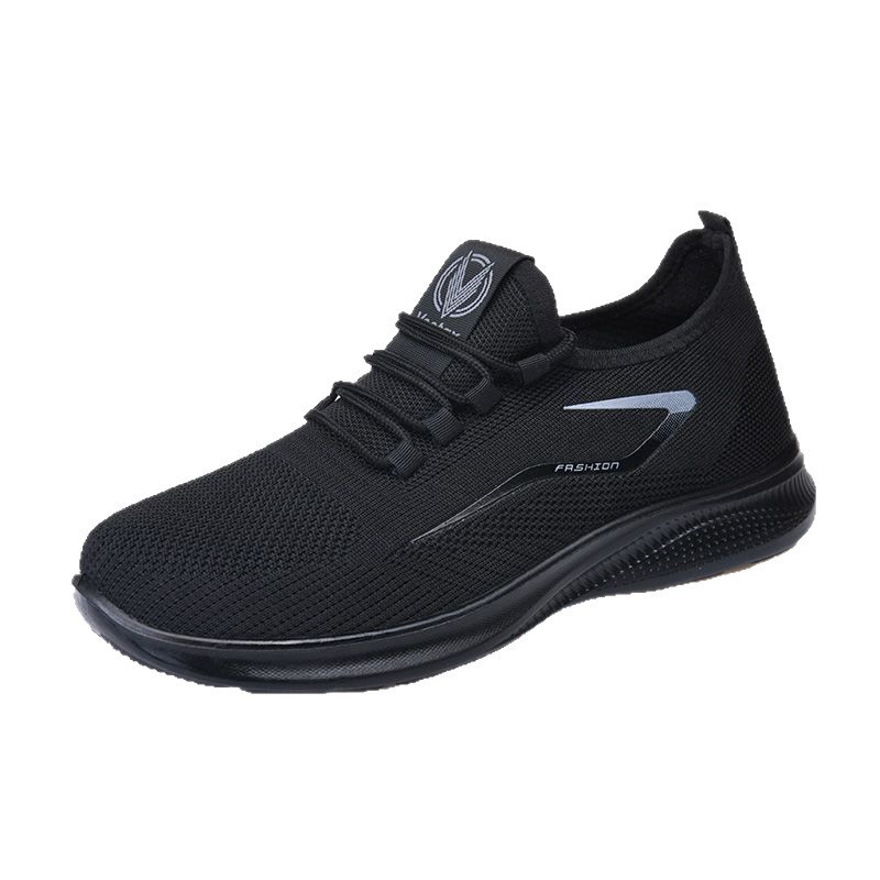 Zapatos de hombre de tamaño grande transfronterizo primavera y otoño nuevos zapatos ligeros de suela suave zapatos de malla cómodos zapatos deportivos casuales al aire libre