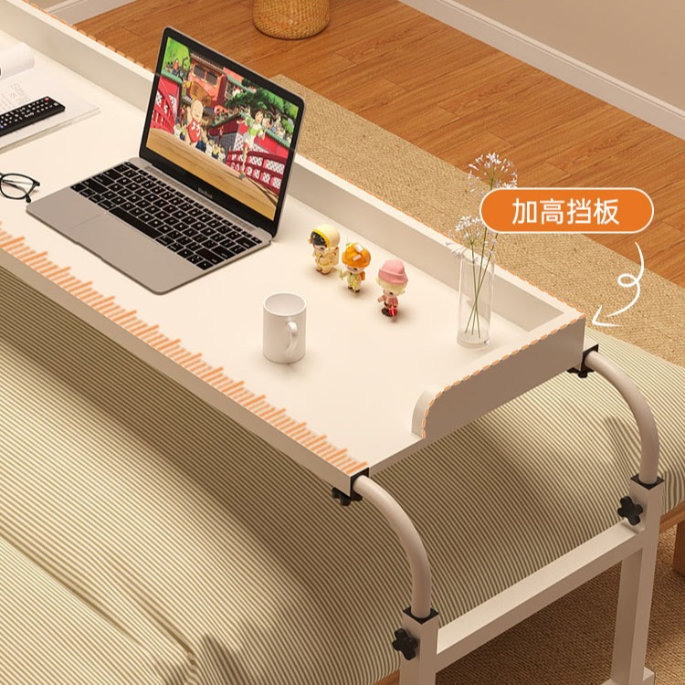 Wholesale bed desk bedside table moving desk bed small table bedroom lifting computer desk lazy study desk