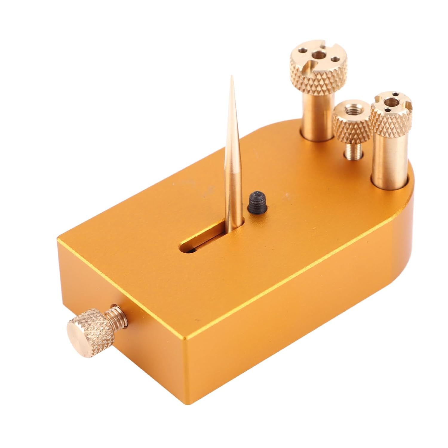 修表工具 摆轮支架 方形全金属铜色手表游丝摆轮支架 机芯摆轮架