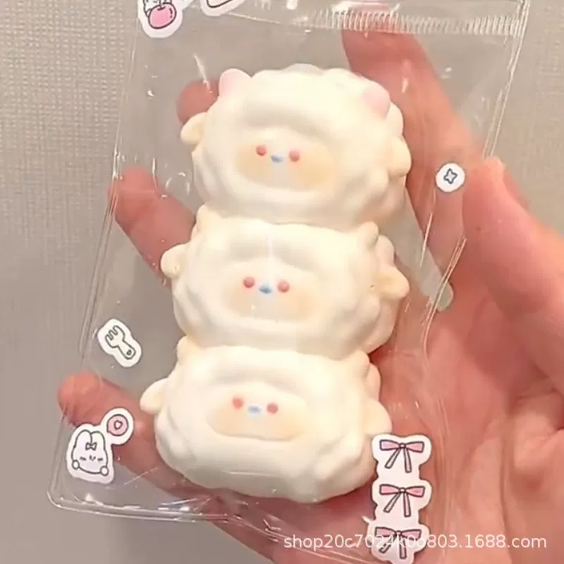Игрушка slime для снятия стресса, подарок на день рождения, набор милых форм еды и животных