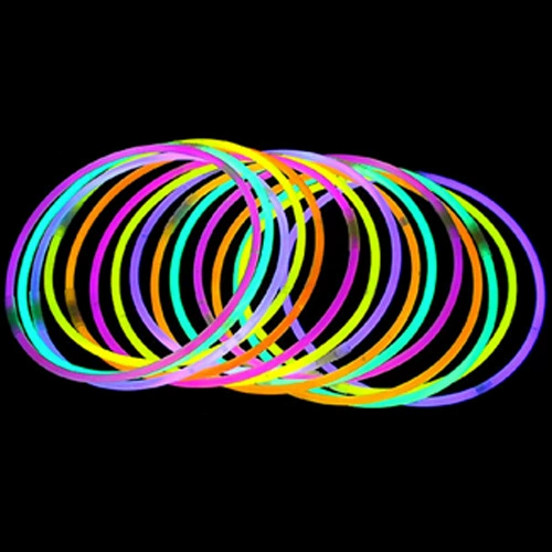 Прямой экспорт с фабрики, европейский и американский кемпинг, светящийся воротник, 22 дюйма, светящаяся палочка, ожерелье, Рождественская вечеринка