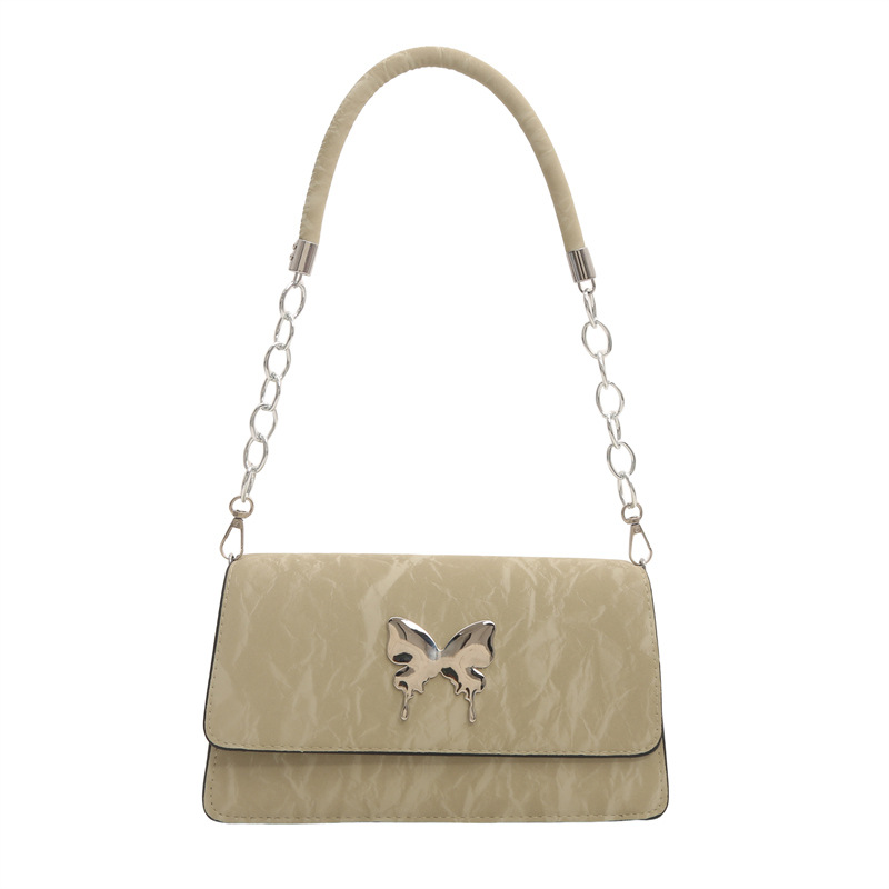 Bolso de cadena de diamond para mujeres 2024 primavera nueva bolsa cuadrada de bordado de alto valor de estilo estilo extranjero simple bolso de hombro
