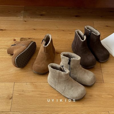 Martens, детские демисезонные ретро утепленные короткие сапоги, в корейском стиле