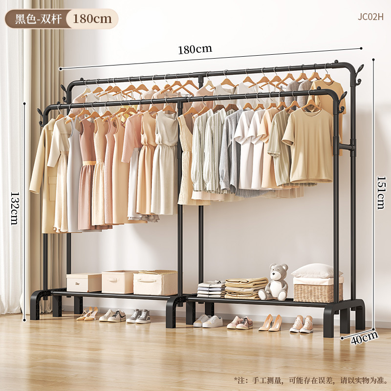 JC02H-더블 폴 익스텐션 180 블랙