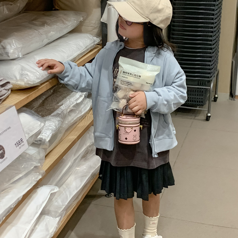 Nuevo creativo mini lindo bolso de cubo bolso de moda coreano accesorios para niños bolso de princesa de aire extranjero bolso mochila