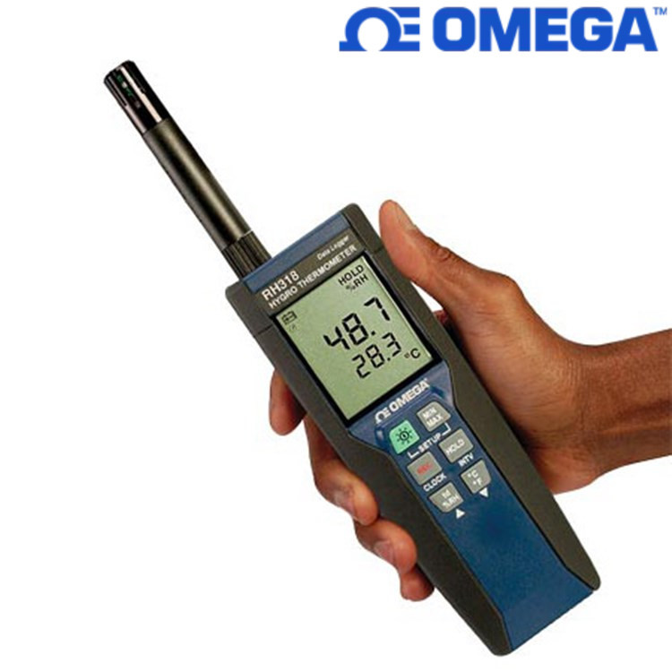 美国奥米佳RH318手持湿度温度计数据记录仪RH318-RP-EXT,RH318
