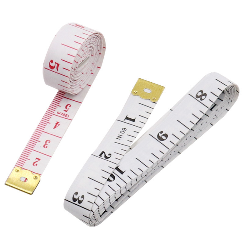 Regla de cuero suave, cinta de medición de tres circunferencias, mini regla de alta precisión, regla multifuncional, medición de cintura, regla de herramientas de ropa