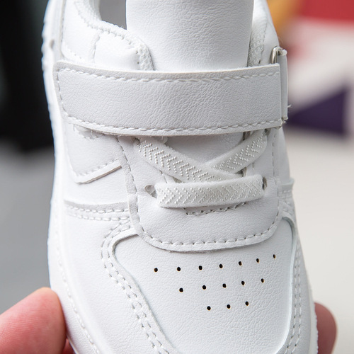 Spring and Autumn Ultra-Light Children's Sports Shoes with Soft Insole, Unisex Children's Shoes, School White Sneakers for Kids