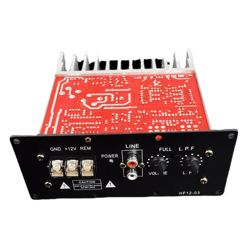 Трансграничная поставка автомобильной усилительной платы S100 мощностью 12 В, автомобильной аудиоплаты, сабвуфера для материнских плат класса audiophile.