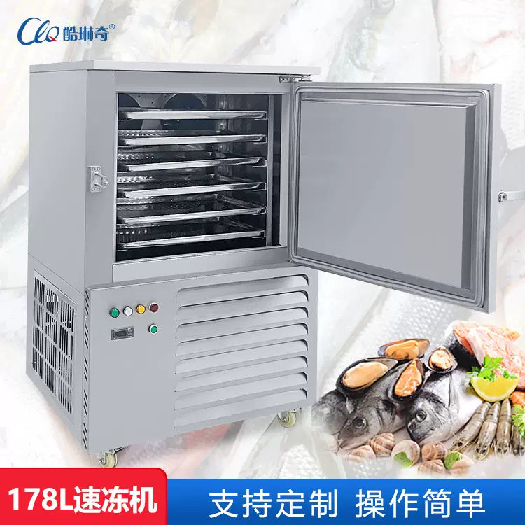 哇噢牛杂牛筋肉制食品伽工急冻速冻柜商用小型速冻柜工厂现货速冻