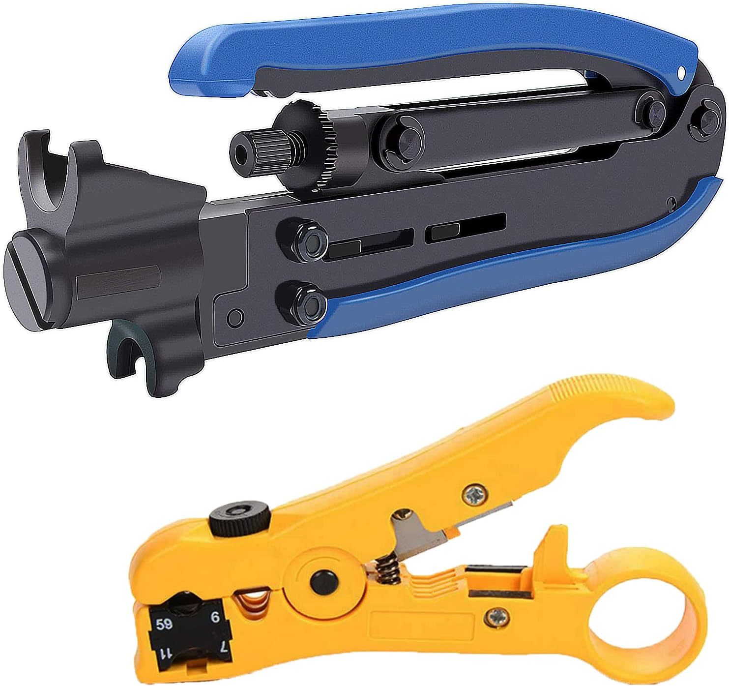 RG6 Compression Tool, RG11 Compression Tool, Coaxial Cable C