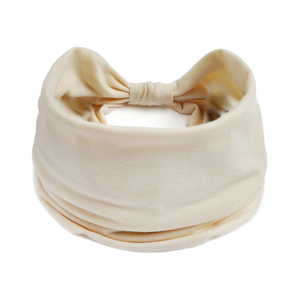 Yoga europeo y americano lavar la cara correa de cabello para mujeres cubrir el borde amplio turbante de cabello blanco protector de cabello transpirable frente cubierta banda de cabello absorción de sudor